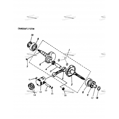 Camshaft, Piston (170A-02)