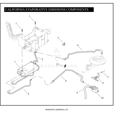 CALIFORNIA EVAPORATIVE EMISSIONS COMPONENTS