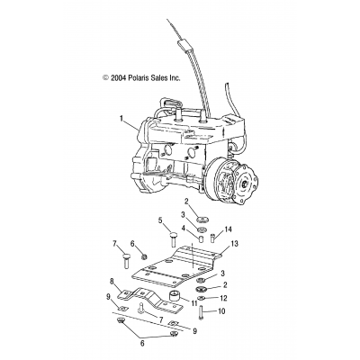 Engine Mounting /Ae