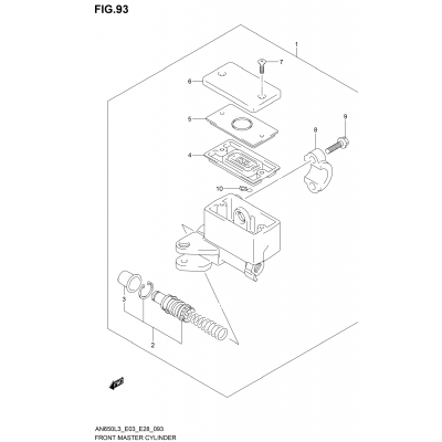 FRONT MASTER CYLINDER