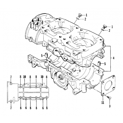 CRANKCASE ASSEMBLY