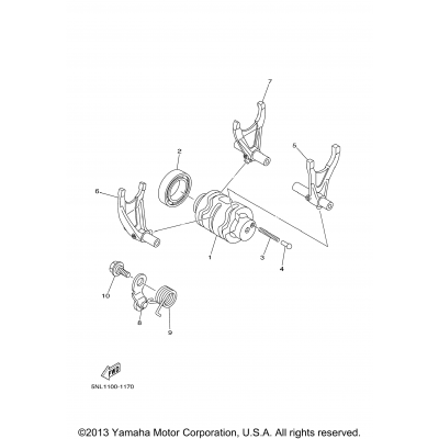 Shift Cam Fork