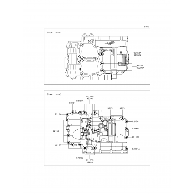 Crankcase Bolt Pattern