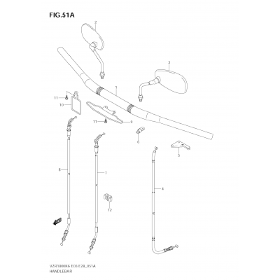 HANDLEBAR (MODEL K9)