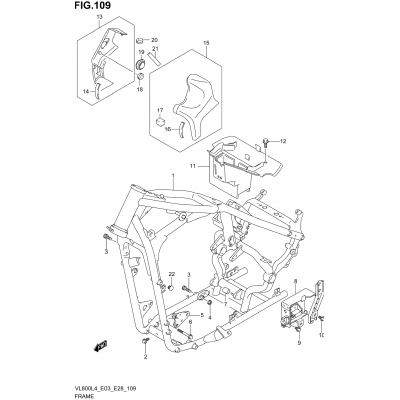 FRAME (VL800L4 E33)