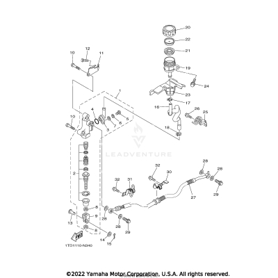 REAR MASTER CYLINDER