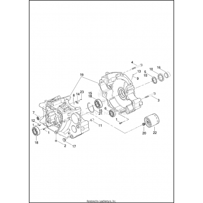 CRANKCASE & ENGINE OIL FILTER - TWIN CAM 110™