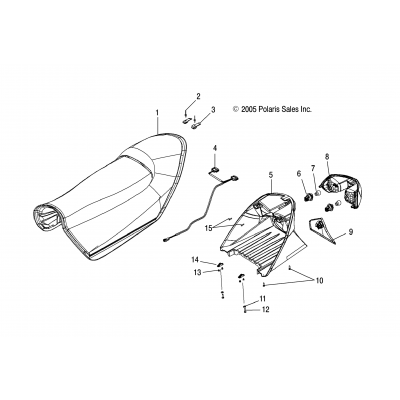 Seat & Taillight /Fs