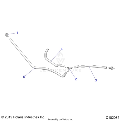 FUEL SYSTEM, FUEL TANK VENTING - A25SLE95KN/KF (C102085)