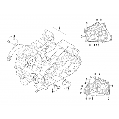 CRANKCASE ASSEMBLY