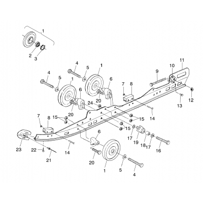 Rail Mounting Suspension