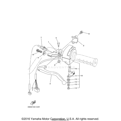 HANDLE SWITCH LEVER