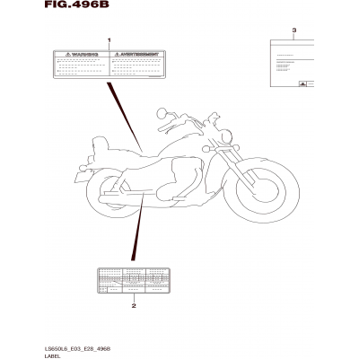 LABEL (LS650L6 E28)