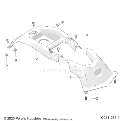 BODY, FRONT COVER - A24SEE57F1/S57C1/C2/C4/F1/F2/F4/E1/E2/E4 (C0211236-4)