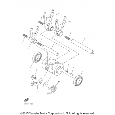 Shift Cam Fork