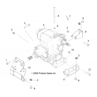 Drive Train, Main Gearcase Mounting