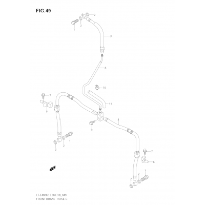 FRONT BRAKE HOSE