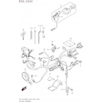 WIRING HARNESS (DR-Z400SML5 E33)