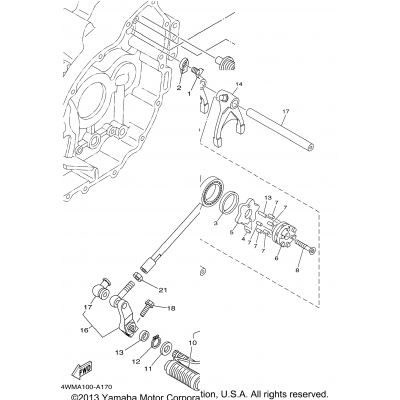 Shift Cam Fork