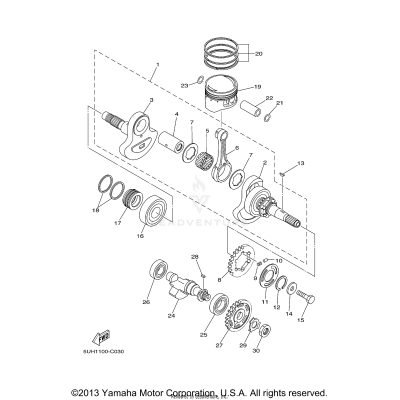 CRANKSHAFT PISTON