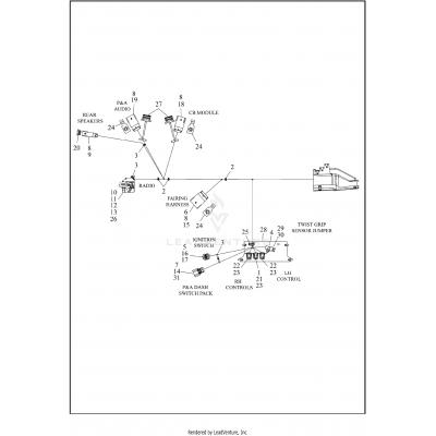 WIRING HARNESS, MAIN, NON-ABS - FLTRX (2 OF 8)