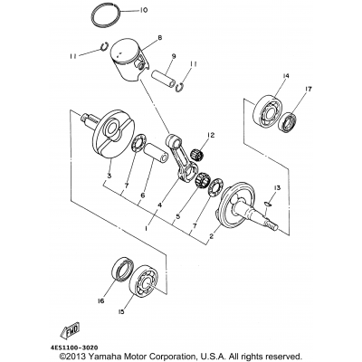 Crankshaft - Piston