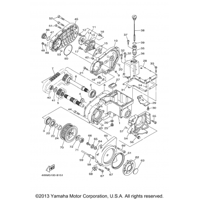 Middle Drive Gear