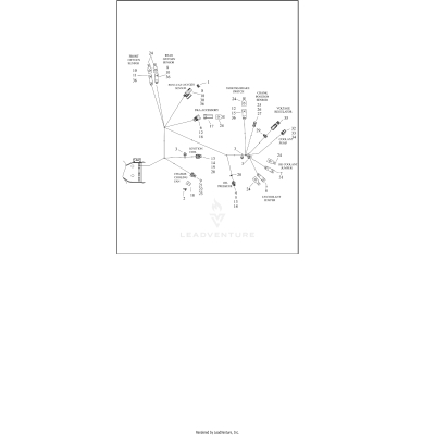 WIRING HARNESS, MAIN - FLHTCUTG (7 OF 10)