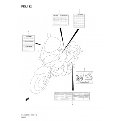 LABEL (DL650A L1 E28)