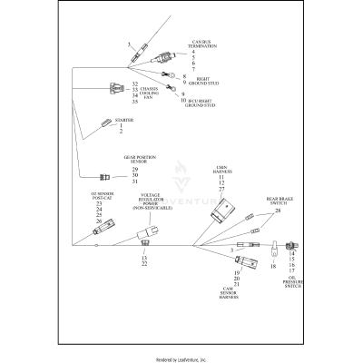 WIRE HARNESS, MAIN (6 OF 9)