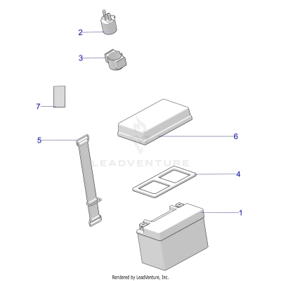 ELECTRICAL, BATTERY - A20HAB15A2 (C101388-1)