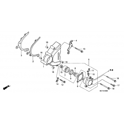 LEFT CRANKCASE COVER