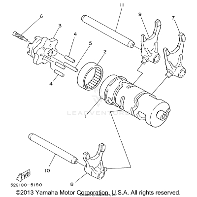 SHIFT CAM FORK
