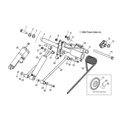 Rear Torque Arm /As05nk7cs/As05nl7cs/As05nk8cs/As05nl8cs/As05nm8cs/A