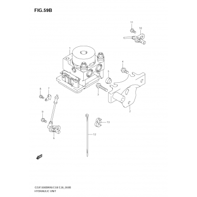 HYDRAULIC UNIT (GSX1300BKAK8)