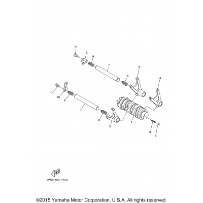 Shift Cam Fork