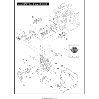 CAMSHAFTS AND CAM COVER - TWIN CAM 88™