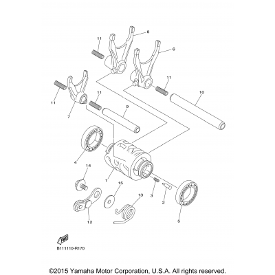 Shift Cam Fork