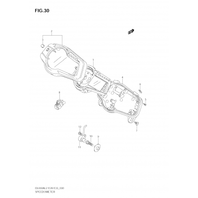 SPEEDOMETER (DL650AL2 E33)