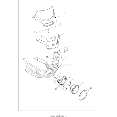 FAIRING, OUTER - FXLRST