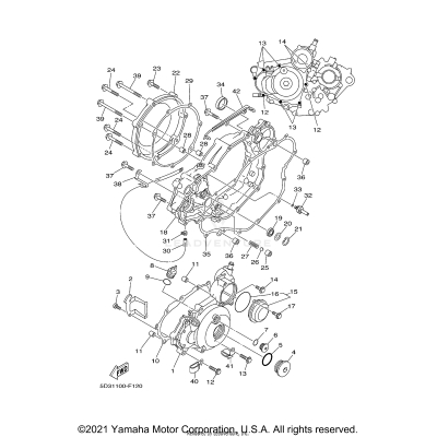 CRANKCASE COVER 1