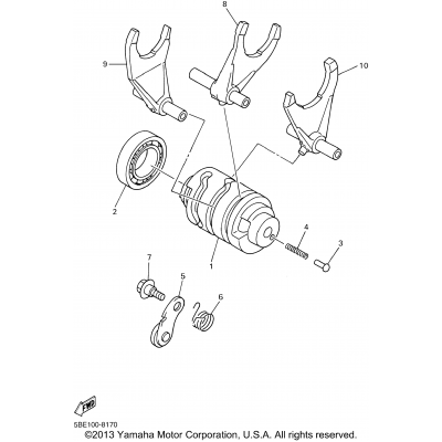 Shift Cam Fork