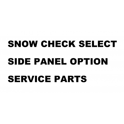 Accessory, Snow Check, Side Panel Option All Options
