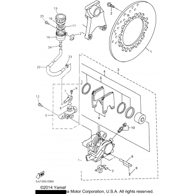 Rear Brake Caliper