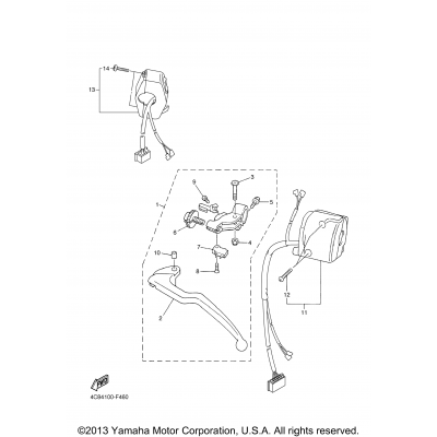 Handle Switch Lever