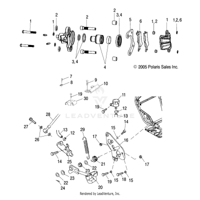 BRAKE, REAR - A06CD32AA/AB/AC (4999201699920169A11)