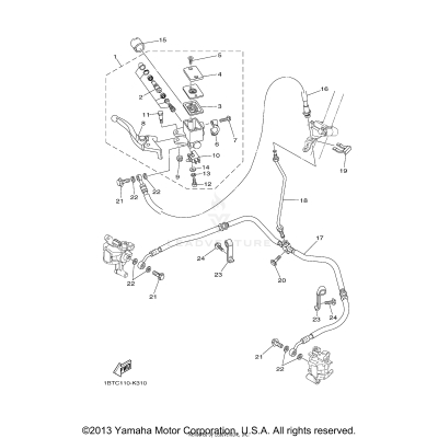 FRONT MASTER CYLINDER