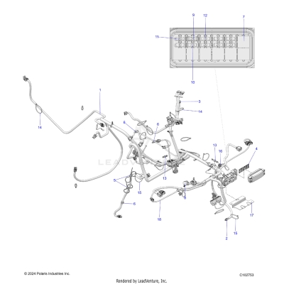 ELECTRICAL, HARNESS - A25SVA85A4 (C102753)