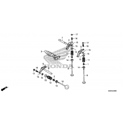 CAMSHAFT / VALVE (FR.)