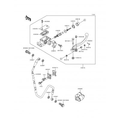 Front Master Cylinder